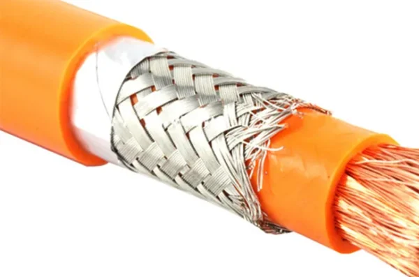 High voltage shielded Silicone rubber Copper cable